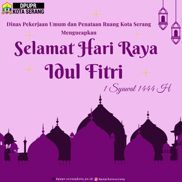 Selamat Hari Raya Idul Fitri 1 Syawal 1444 H. 18 April 2023