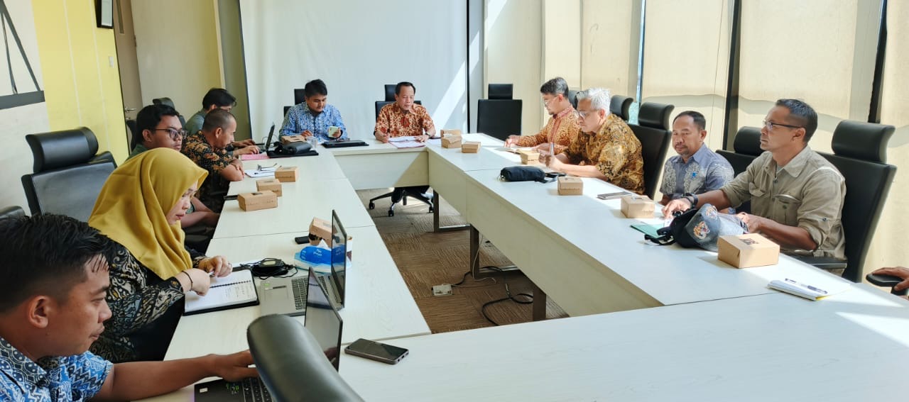 DPUPR kota serang hadiri rapat kordinasi dengan DPUPR Provinsi Banten. (12 Juni 2025)