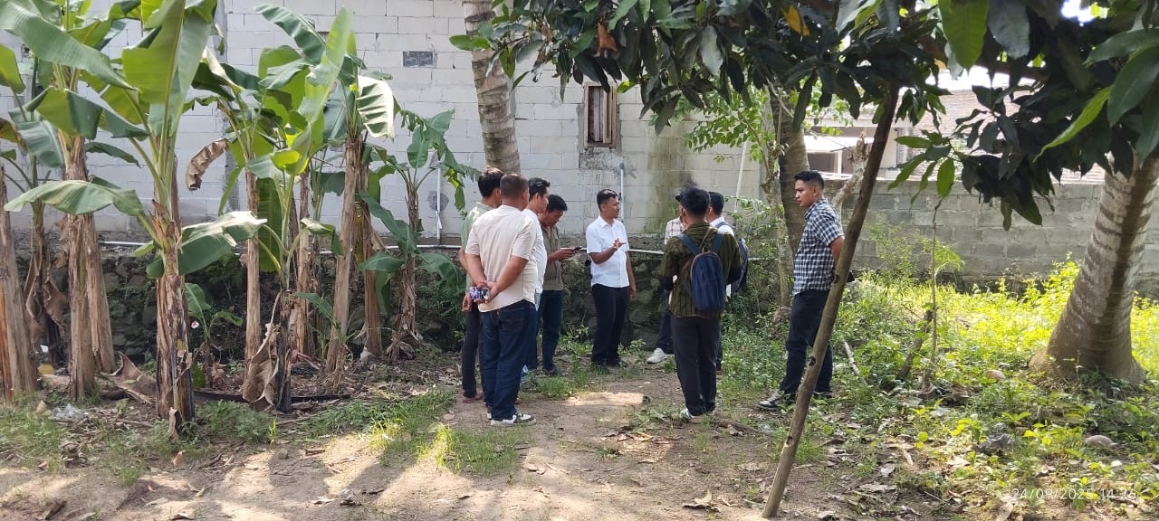 Dinas PUPR melakukan Kegiatan MC 0 di Link Drangong Kagungan, Kec Serang. (23 September 2025)