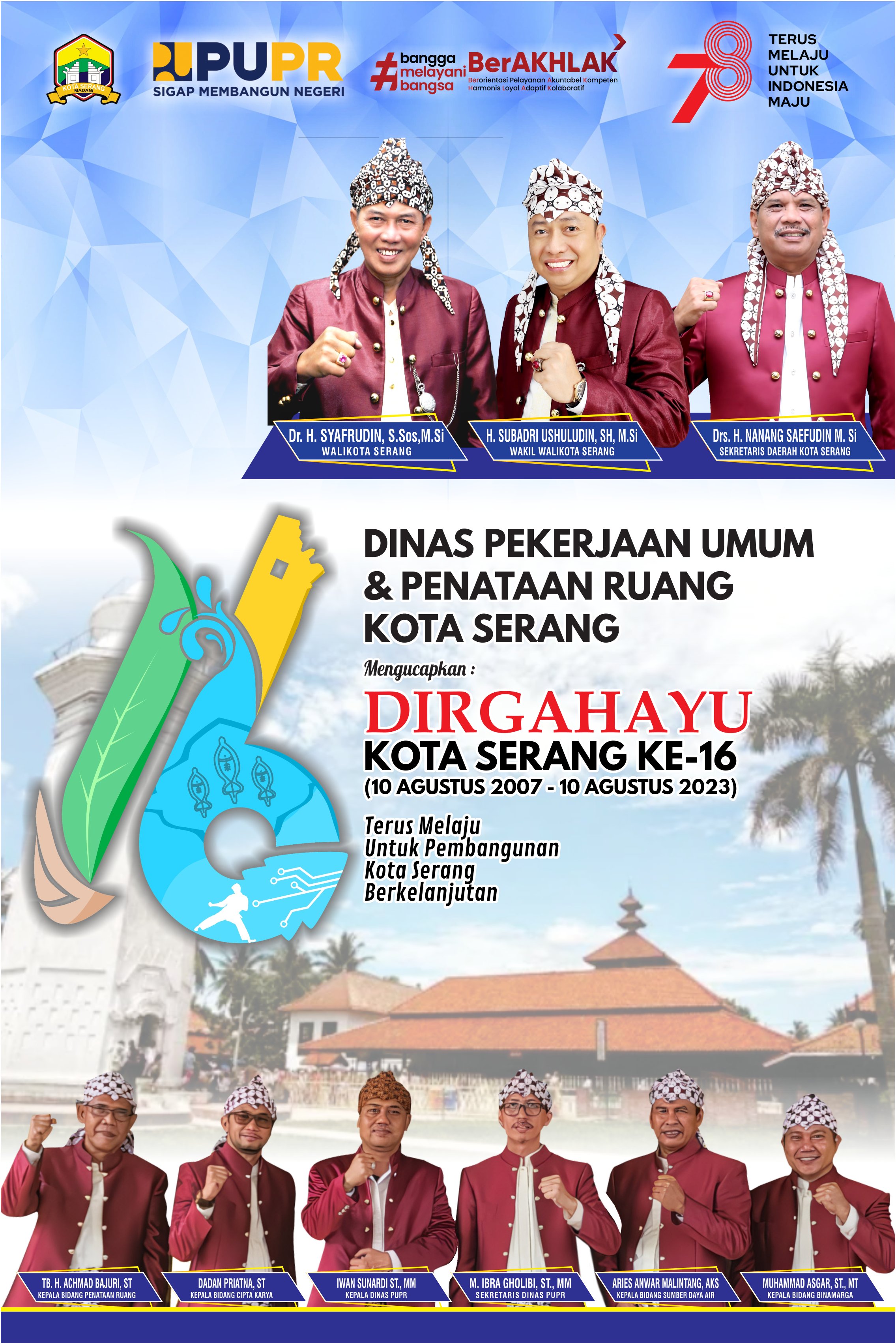 Dirgahayu Kota Serang ke - 16