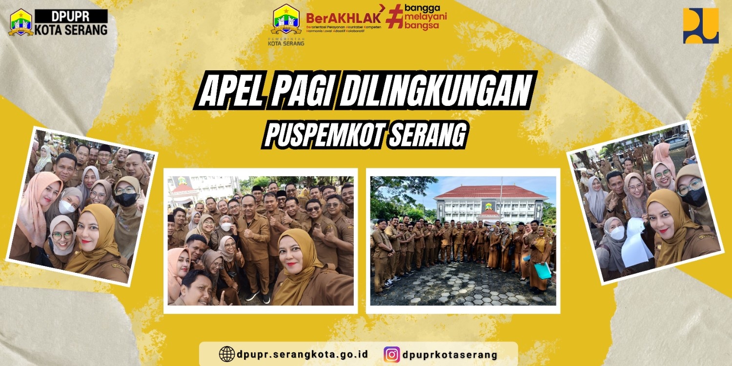 Kegiatan Apel Pagi di Puspemkot Serang (14 April 2025)