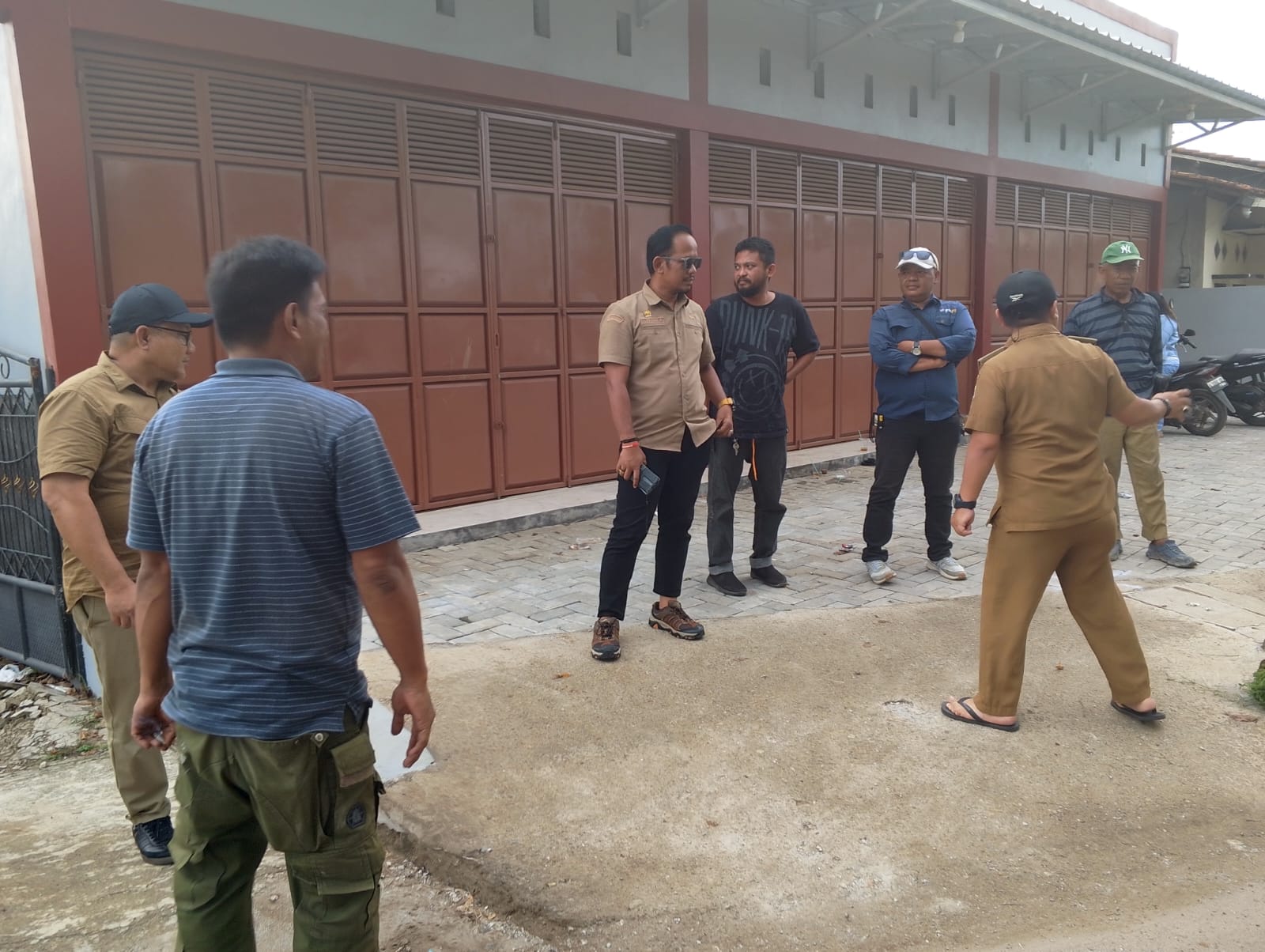 Monitoring pembangunan akses jalan lingkungan. (10 Mei 2026)