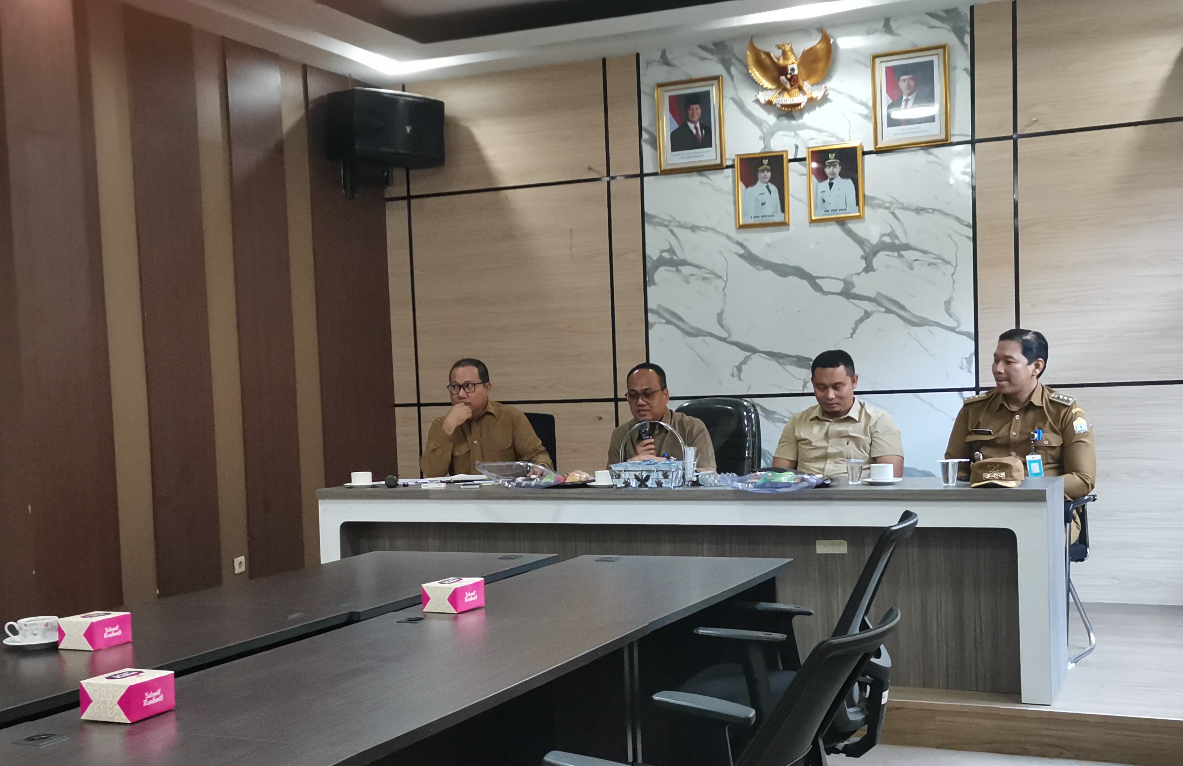 Dinas PUPR Kota Serang melakukan perencanaan pembangunan simpang sebidang Drangong