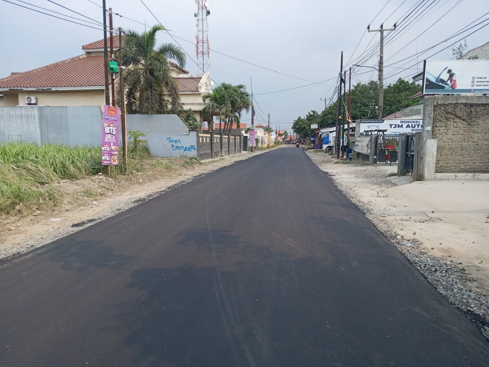 Program pemeliharaan jalan kelapa dua JL. KH. SULAEMAN