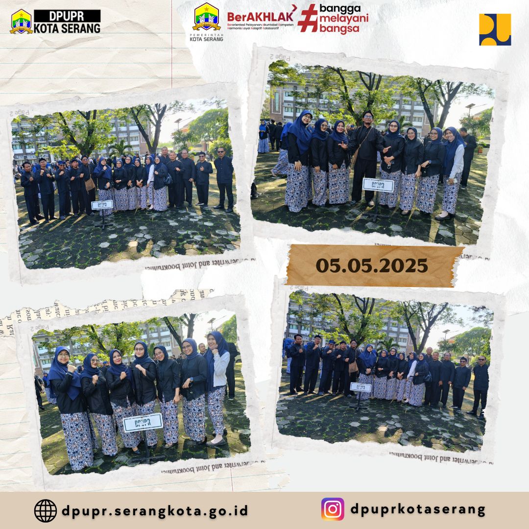 Kegiatan Apel Pagi dalam Peringatan HARDIKNAS tahun 2025. (05 Mei 2025)