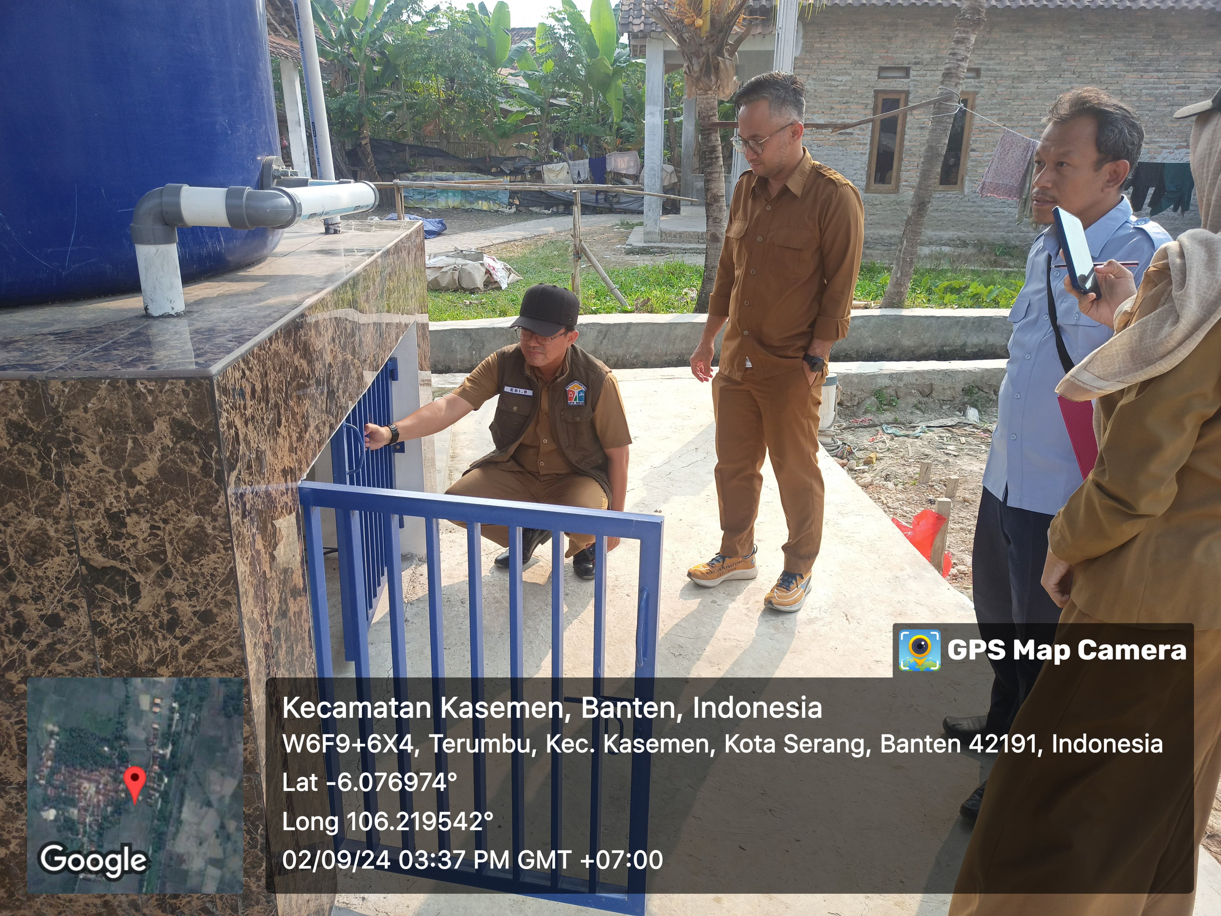 Lokasi pembangunan pengeboran sumur