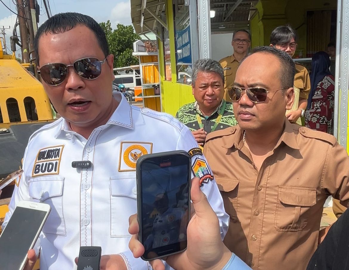 Pelaksanaan pembangunan simpang bidang kaujon dan jalan akses desa Pakupatan Bendung. (02 Juni 2025)