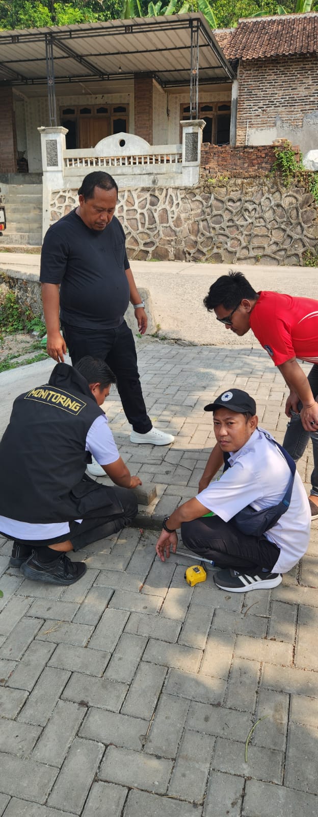 Monitoring pembangunan jembatan sukajadi, Kec. Serang. (10 Agustus 2026)