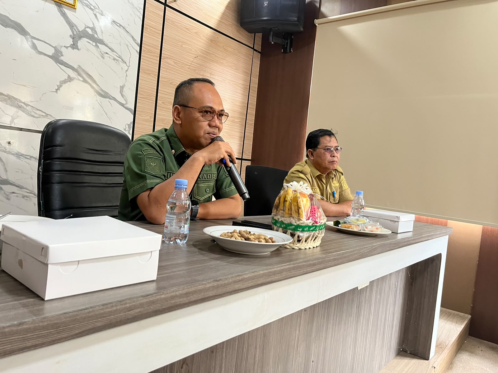 Dinas PUPR Kota Serang mengadakan penyambutan kepada PNS angkatan 2024. (11 Agustus 2026)