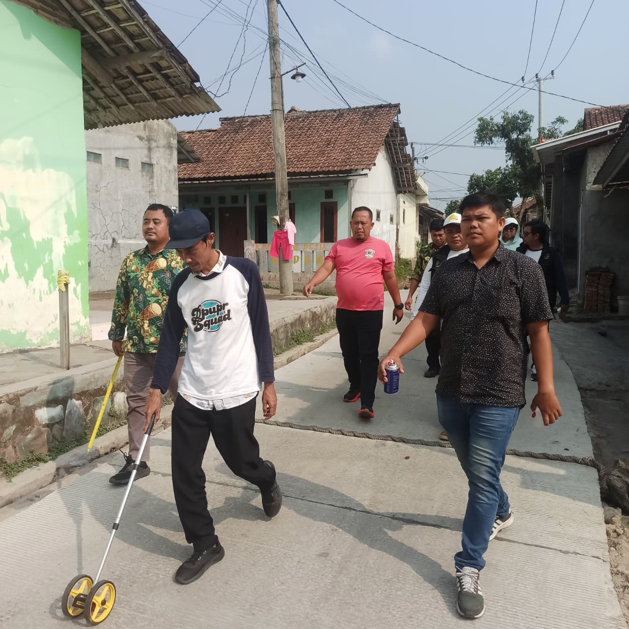 Provisional Hand Over (PHO) betonisasi jalan lintas lingkungan. (3 September 2026)