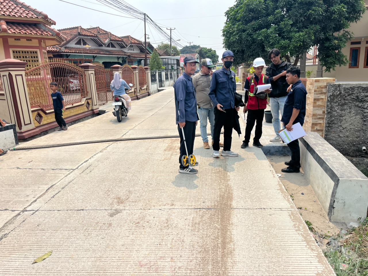Provisional Hand Over (PHO) betonisasi jalan lintas di kecamatan walantaka. (8 September 2026)