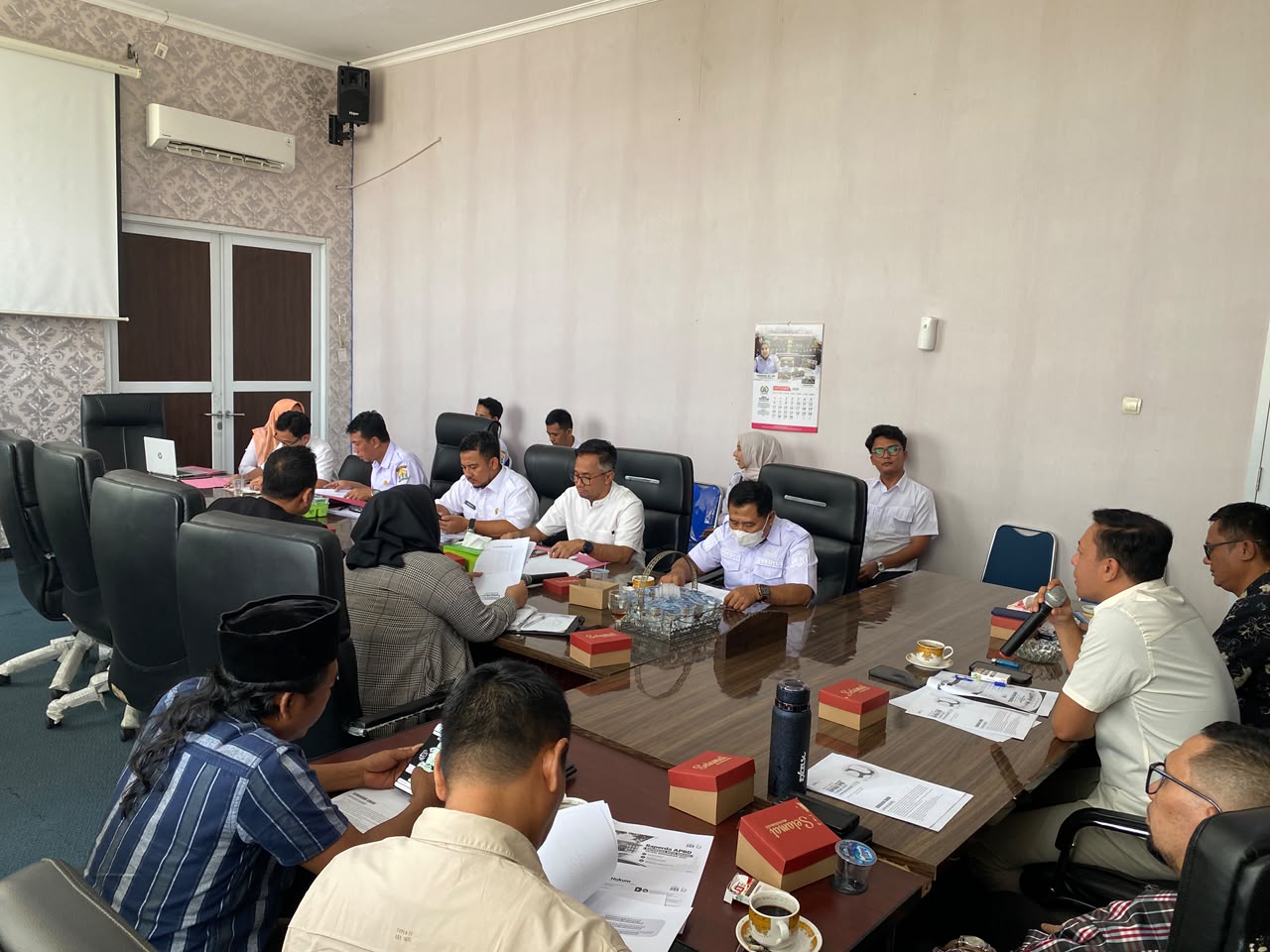 Dinas PUPR menghadiri Rapat Komisi IV DPRD Kota serang membahas Raperda APBD Tahun Anggaran 2027. (16 September 2026)
